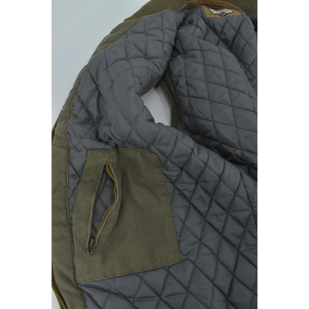 Legendary Whitetails Mens 3XL Cross Trail Canvas Vest Quilted Green